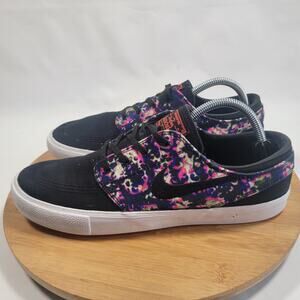 Nike SB Zoom Stefan Janoski Skateboarding Sneakers Shoes Men 10 Black Black